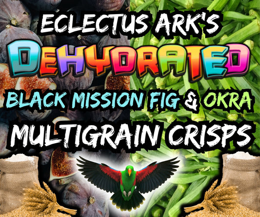 Dehydrated Black Mission Fig & Okra Multigrain Crisps
