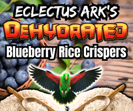 Dehydrated Blueberry Rice Crispers