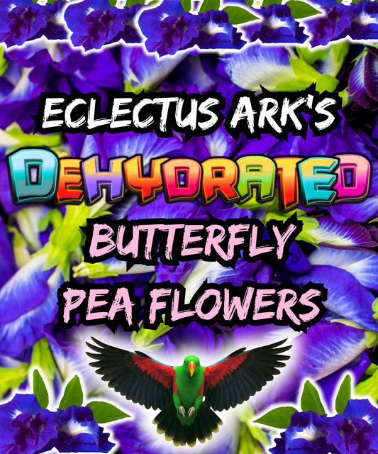 Dehydrated Butterfly Pea Flowers