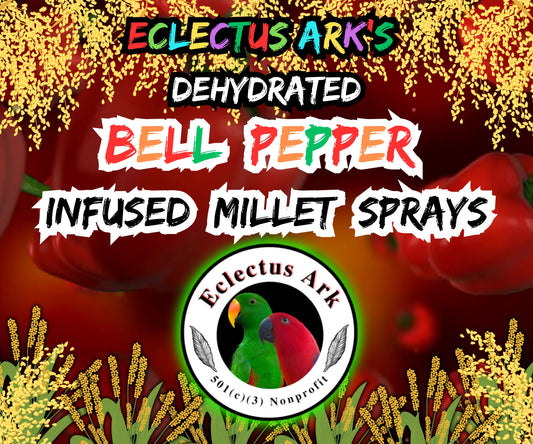 Dehydrated Bell Pepper Millet Spray