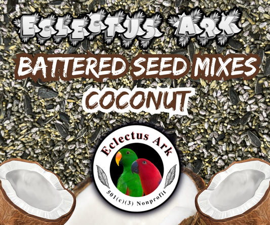 Dehydrated Coconut Battered Seed Mix