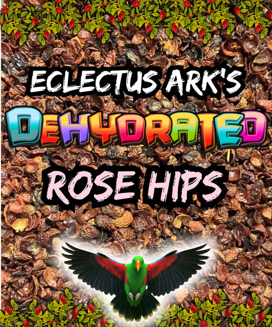 Dehydrated Rose Hips - Feed Dry / Parrot Tea