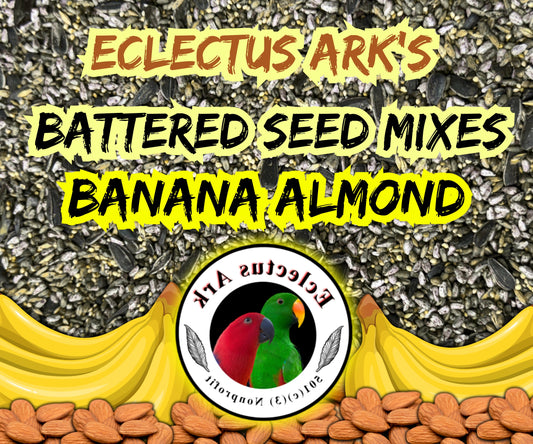 Dehydrated Banana Almond Battered Seed Mix