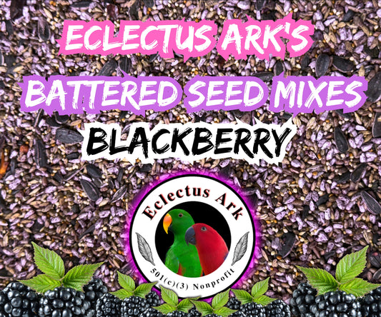 Dehydrated Blackberry Battered Seed Mix