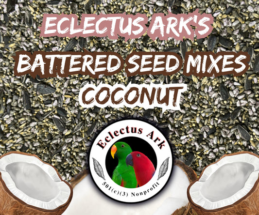 Dehydrated Coconut Battered Seed Mix