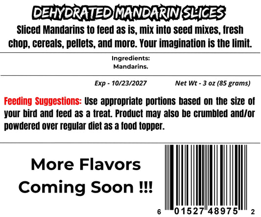 Dehydrated Mandarin Slices