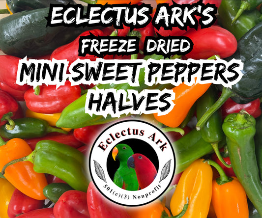 Freeze Dried Sweet Mini Pepper Halves