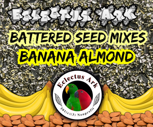 Dehydrated Banana Almond Battered Seed Mix