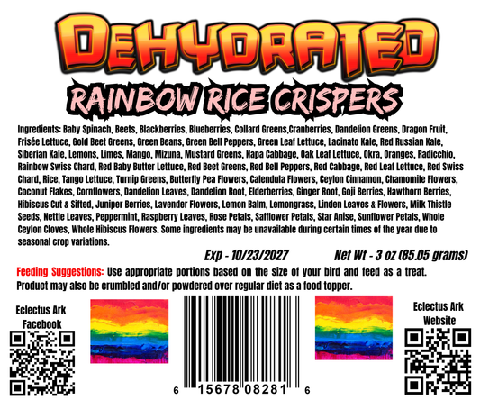 Dehydrated Rainbow Crispers