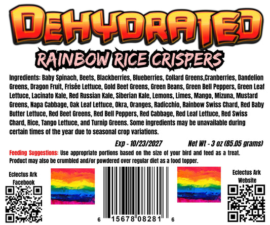 Dehydrated Rainbow Crispers