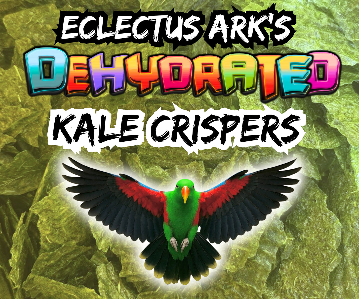 Dehydrated Rice Crispers - Siberian Kale