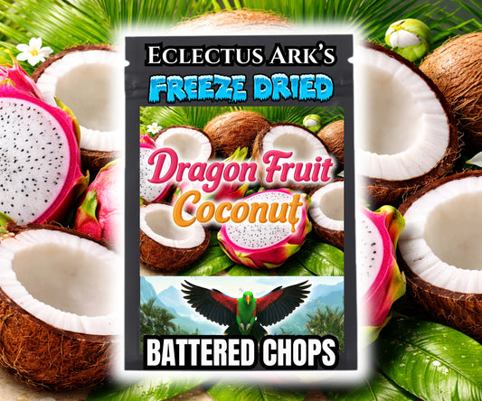 Burst of Flavor Freeze Dried Chop - Dragon Fruit/Coconut Battered