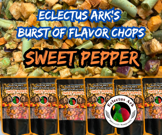 Burst of Flavor Freeze Dried Chop - Sweet Peppers