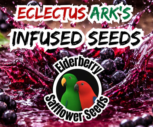 Fruit/Veggie Infused Safflower Seeds - Choose Your Flavor(s)