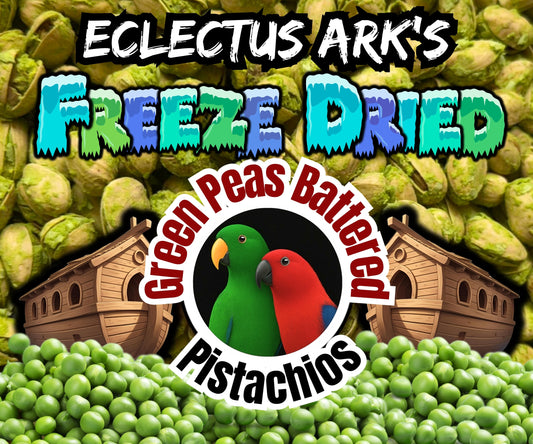 Freeze Dried Pistachios - Green Pea Battered Pistachios