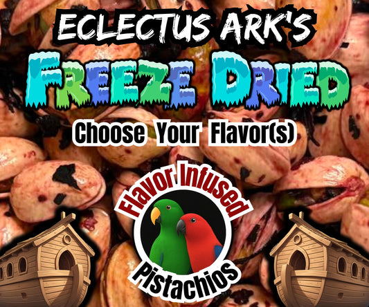 Freeze Dried Flavor Infused Pistachios In Shell - Pick Your Flavor