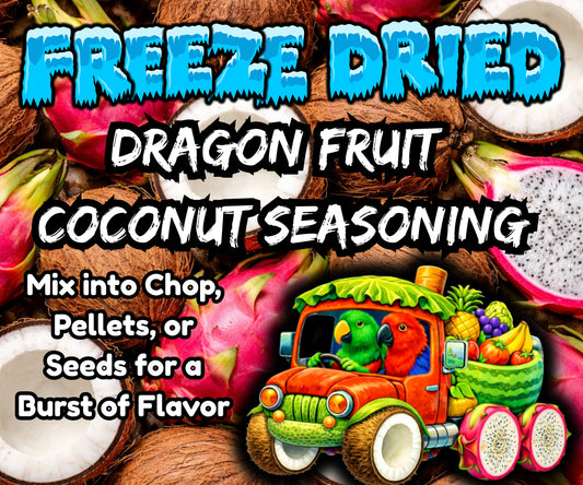 Freeze Dried Dragon Fruit/Coconut Seasoning
