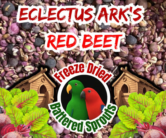 Freeze Dried Sprouts - Red Beet Battered