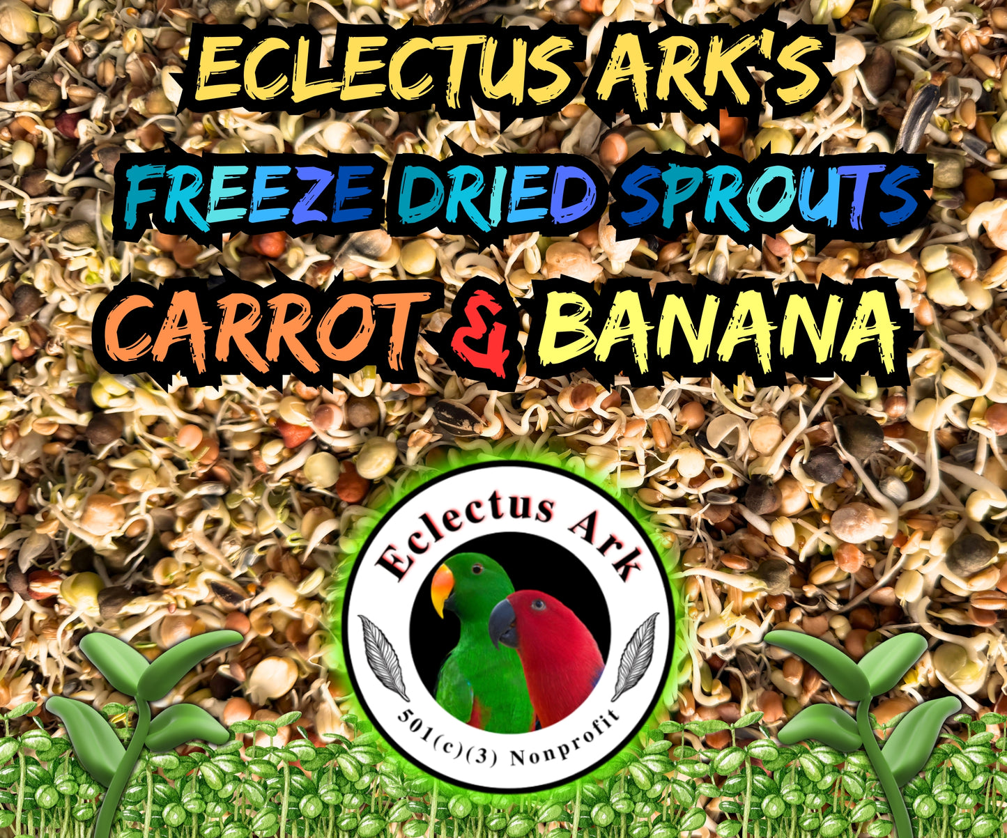 Freeze Dried Sprouts Carrot & Banana