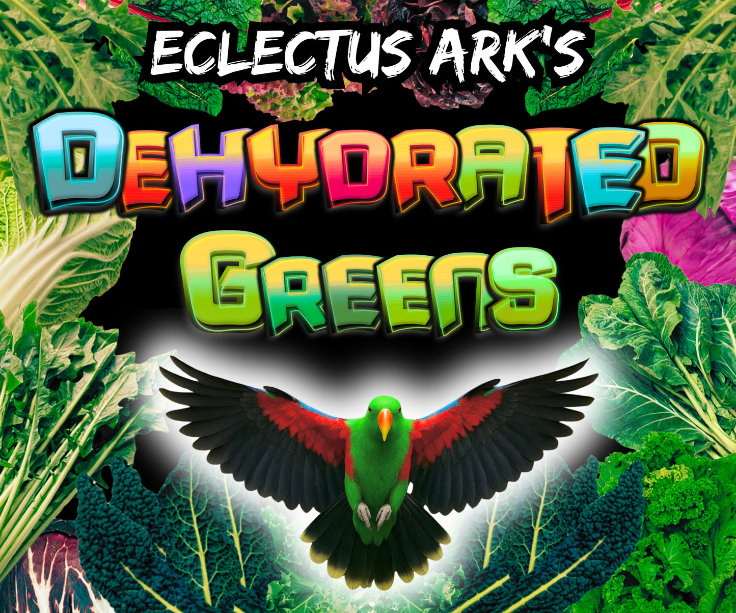Dehydrated Greens for Parrots