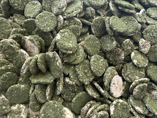 Freeze Dried Super Green Coated Banana Slices