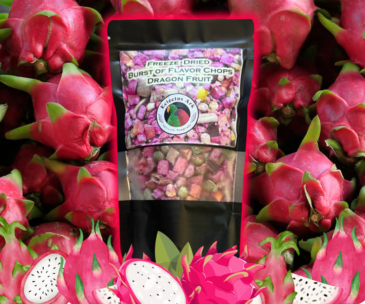 Burst of Flavor Freeze Dried Chop - Dragon Fruit Battered
