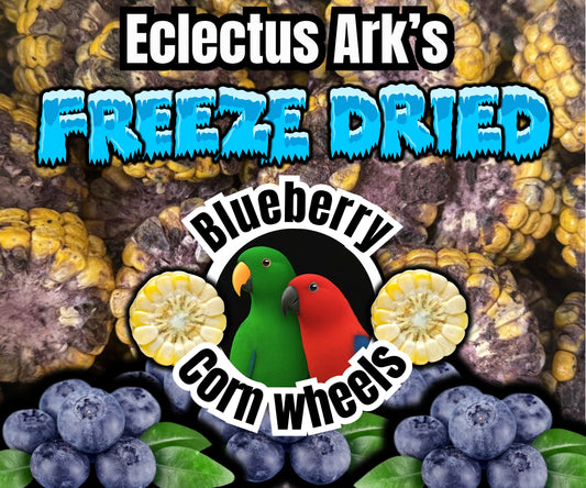 Freeze Dried Blueberry Corn Wheels
