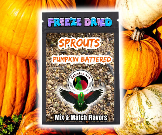 Freeze Dried Sprouts - Pumpkin Battered