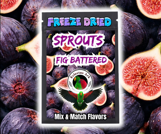 Freeze Dried Sprouts - Black Mission Fig Battered