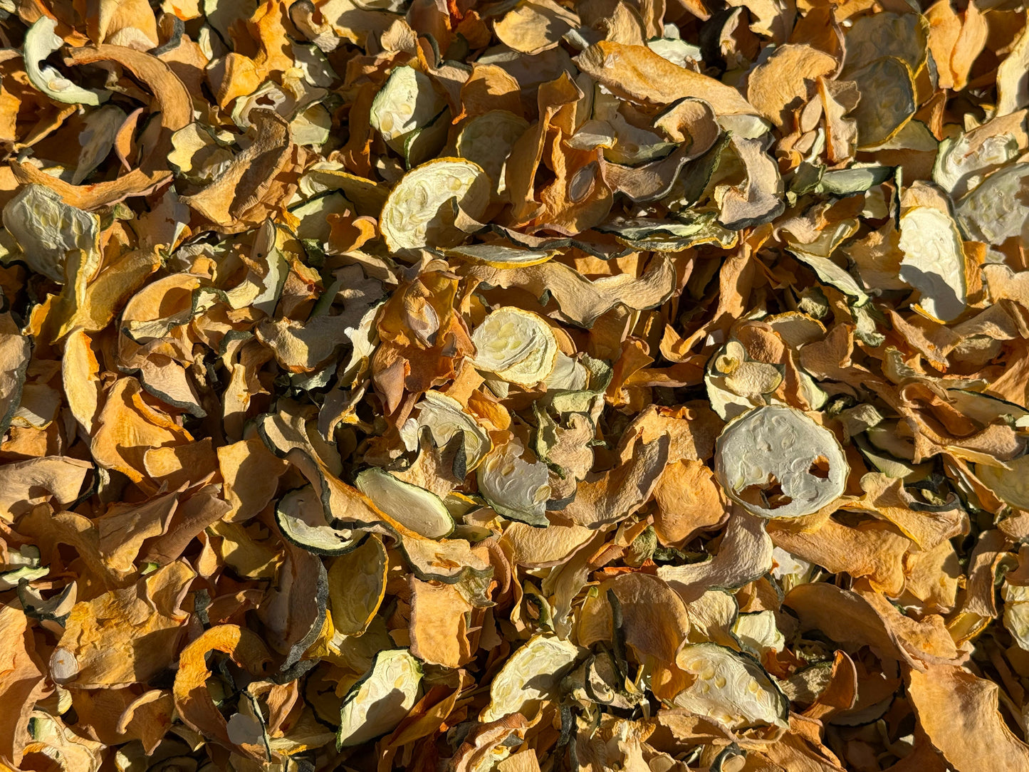 Dehydrated Squash Medley - Slices