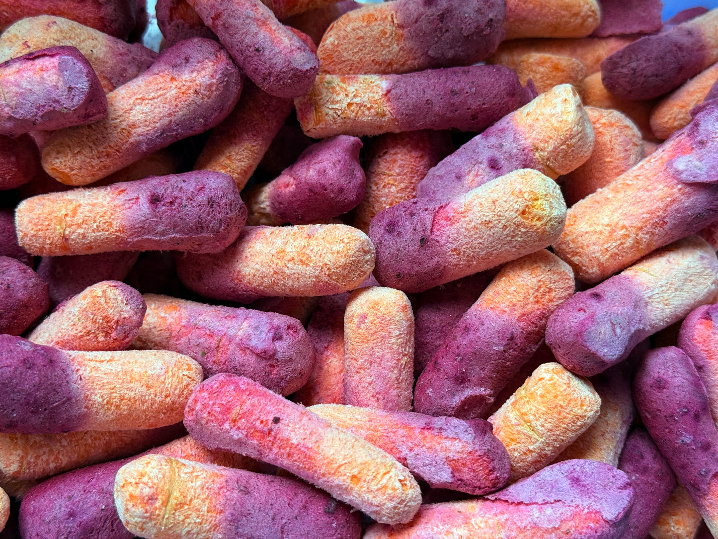 Freeze Dried Carrot Dippers - Choose Your Flavor