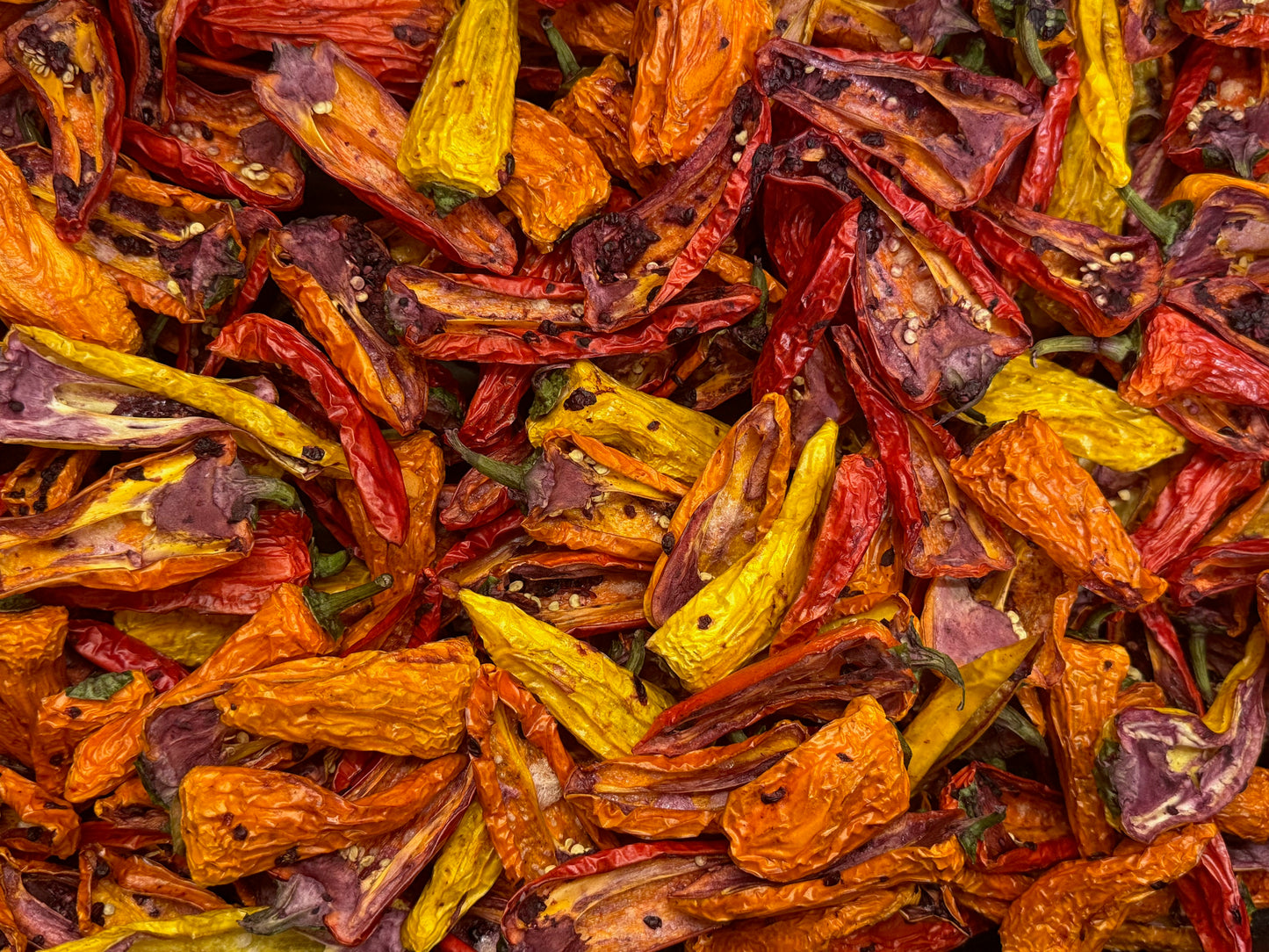 Freeze Dried Sweet Pepper Halves - Pick Your Flavor(s)