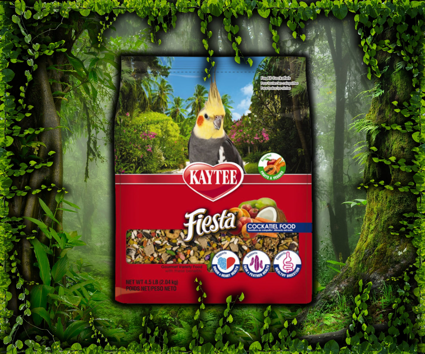 Kaytee Fiesta Cockatiel Food 4.5 Lb