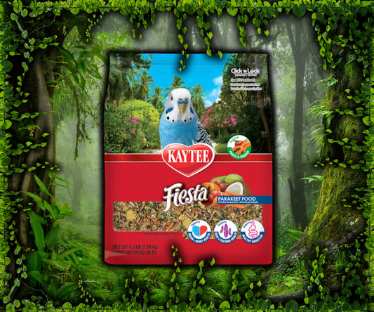 Kaytee Fiesta Parakeet Food 4.5 Lb