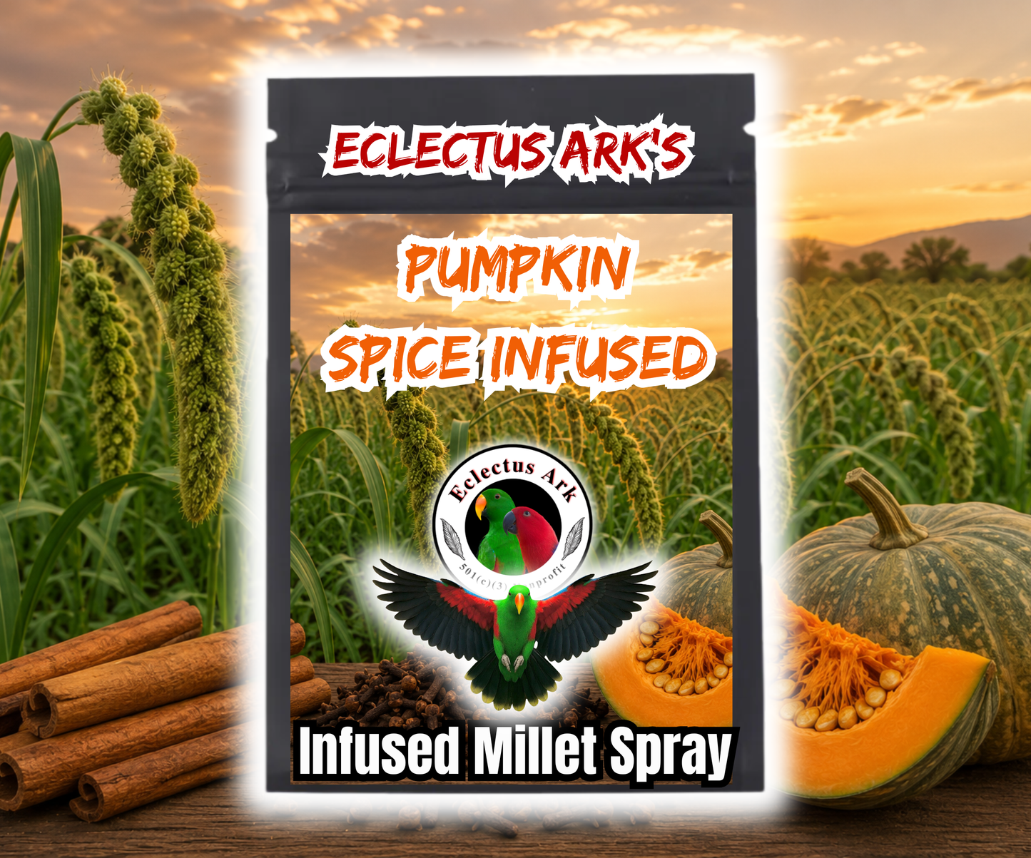 Dehydrated Infused Millet Sprays - Pick Your Flavor(s)