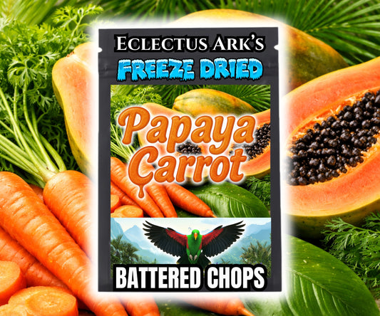 Burst of Flavor Freeze Dried Chop - Papaya & Carrot