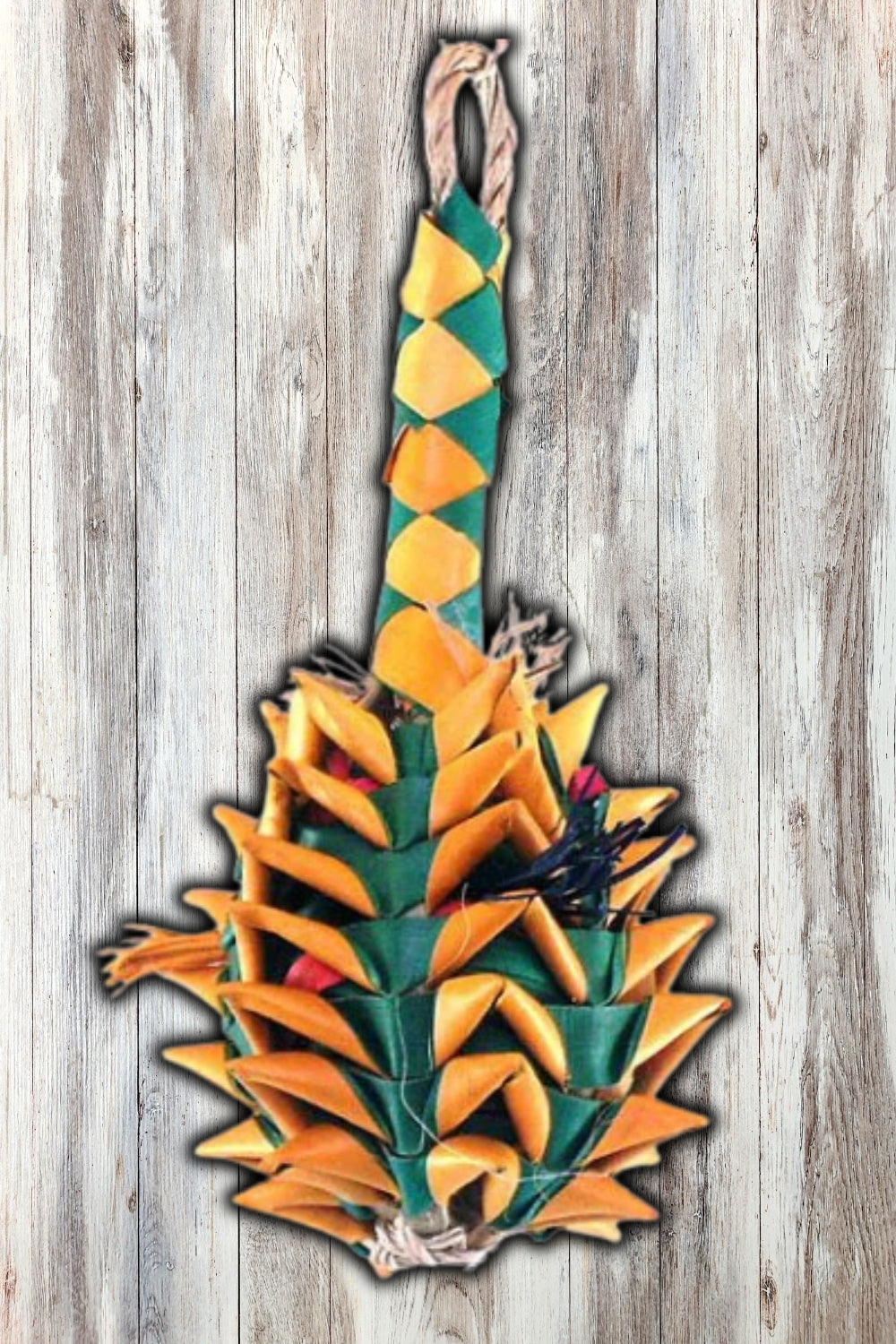 Planet Pleasures Pineapple Foraging Bird Toy