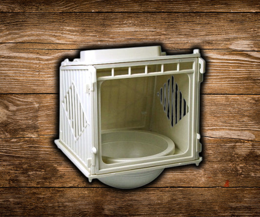 S.T.A. Outside Canary Nestbox with Insert | Space-Saving Design