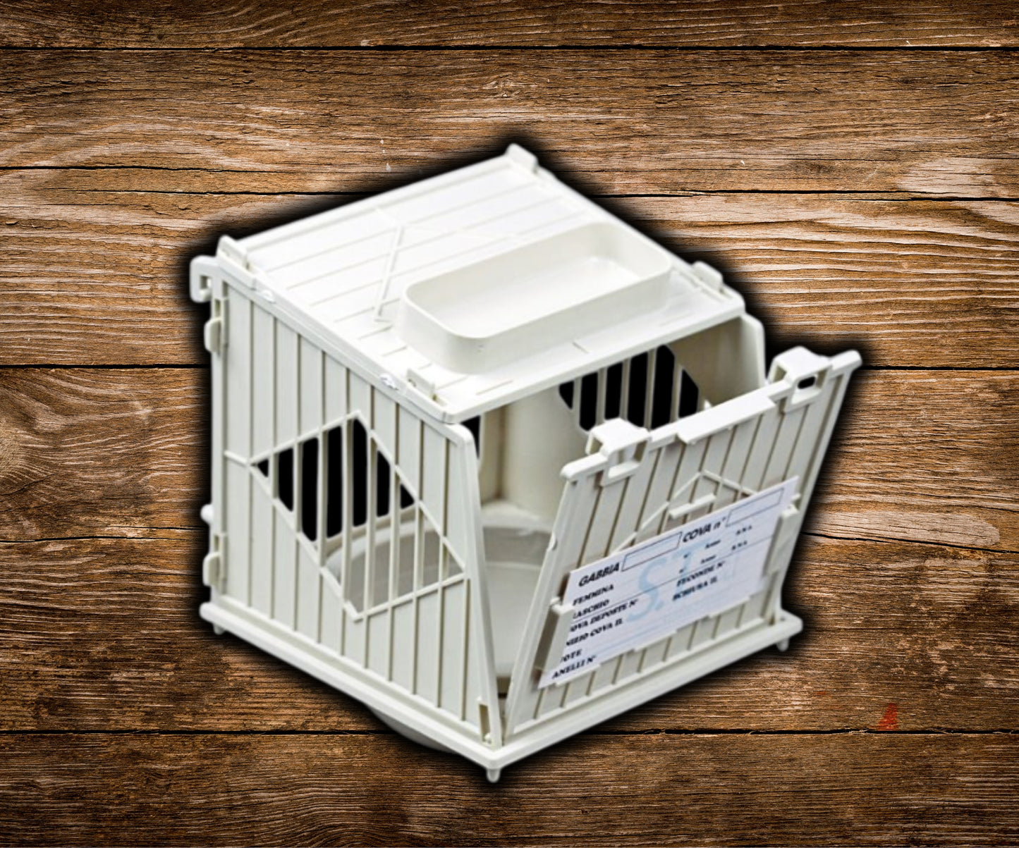 S.T.A. Outside Canary Nestbox with Insert | Space-Saving Design
