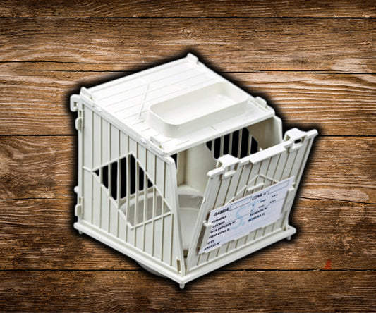 S.T.A. Outside Canary Nestbox with Insert | Space-Saving Design