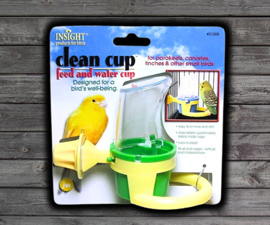 JW Pet Insight Bird Clean Cup - Feed & Water