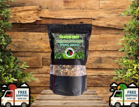 Dehydrated Spring Greens Battered Seed Mix