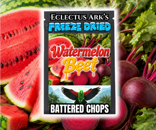 Burst of Flavor Freeze Dried Chop - Watermelon Beet Battered