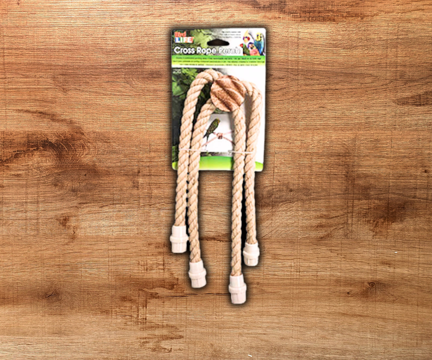 Penn-Plax Natural Cross Rope Perch
