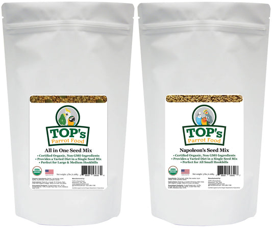 Top's Small and Large Seed Mix Bundle (includes shipping)