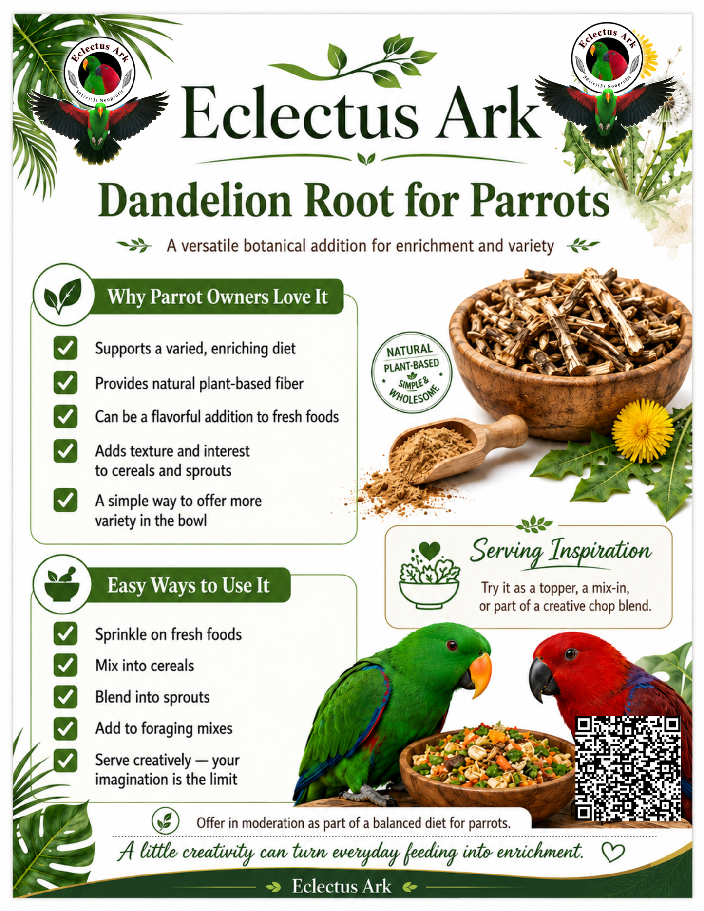 Freeze Dried Kale Infused Dandelion Root Powder/Seasoning