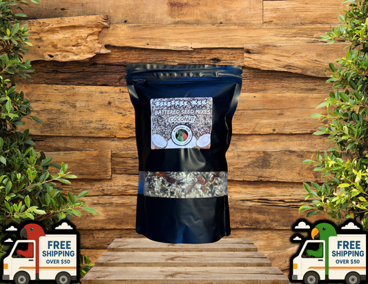 Dehydrated Coconut Battered Seed Mix