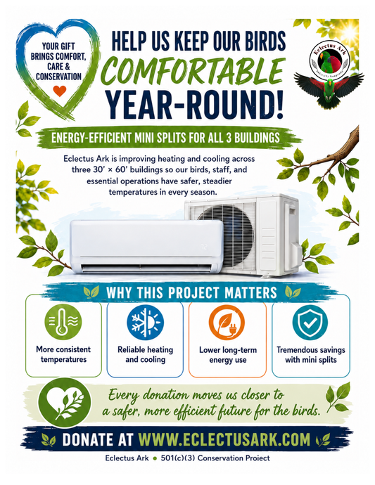 Fundraiser / Donations for Facility Upgrade - Mini Splits for Heating and Cooling