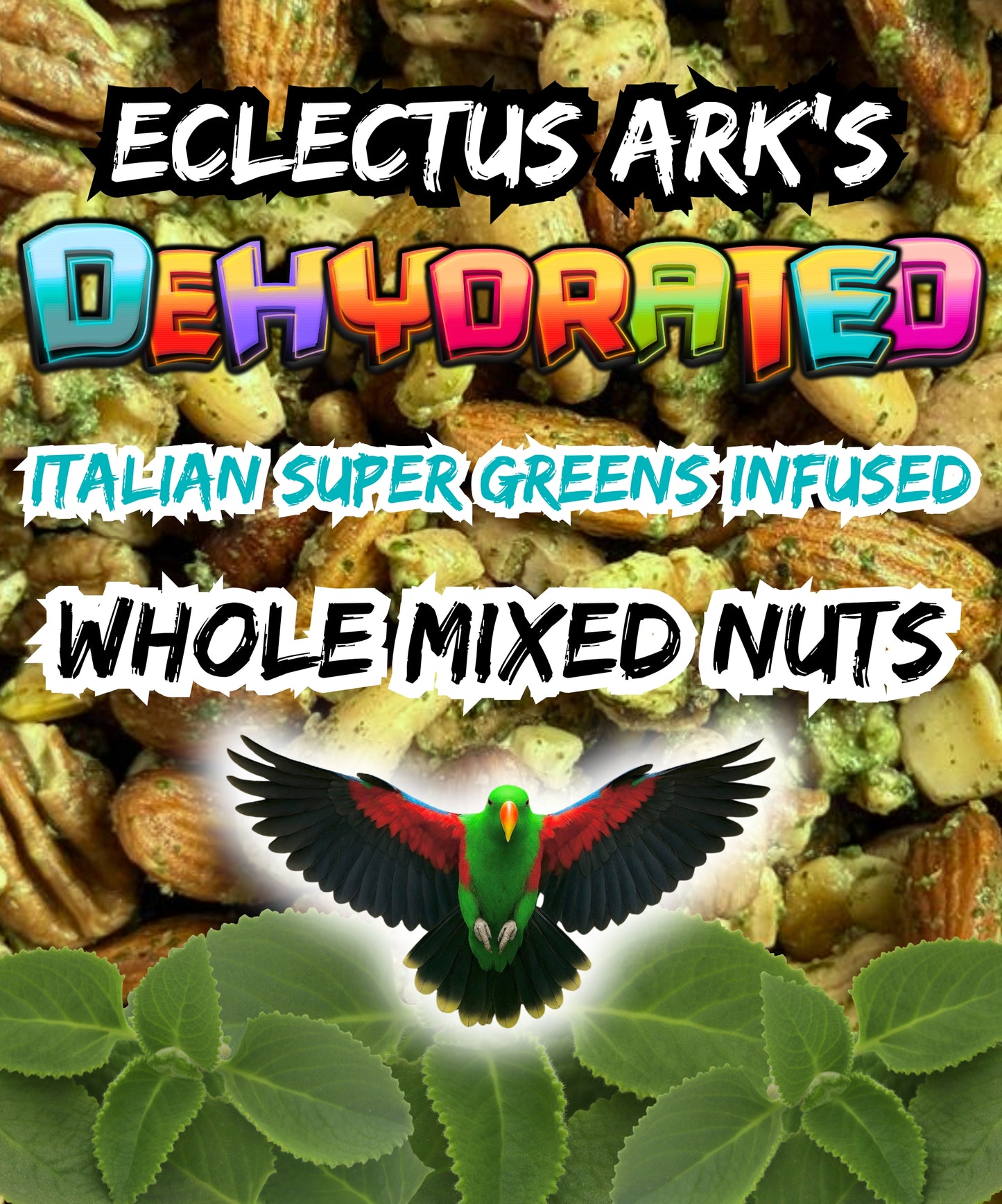 Italian Super Greens Infused Whole Mixed Nuts