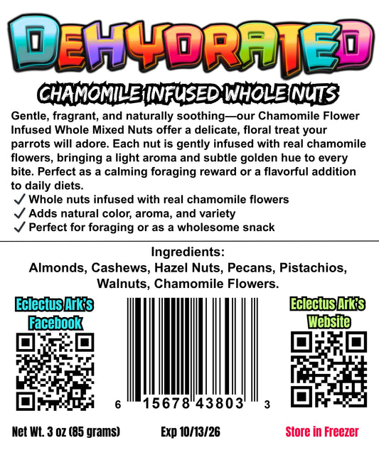 Chamomile Infused Whole Mixed Nuts